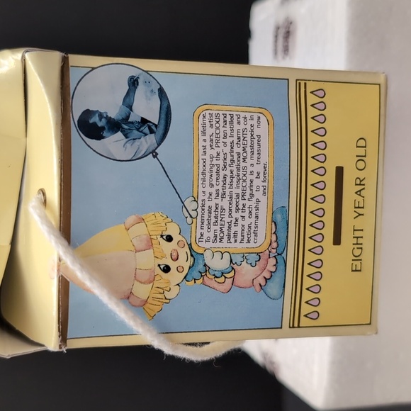 Enesco Precious Moments Isn't Eight Just Great, Birthday #8 Ostrich. - Picture 8 of 8